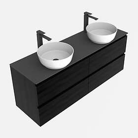 VikingBad MIE Badegavlskap 160cm Svart (114095)