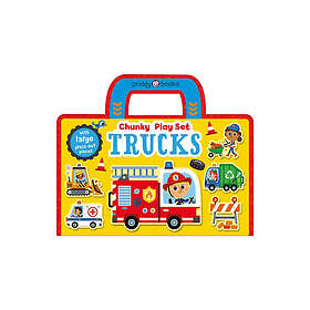 Chunky Trucks Foam Blocks 9781684494217