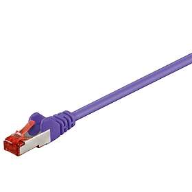 Goobay S/FTP Cat6 Violet 10m Patch Cable