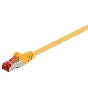 Goobay Yellow S/FTP Cat6 1.5m Patch Cable