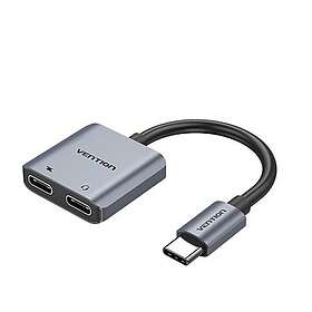 Vention BGZHA USB-C til USB-C Audio Adapter