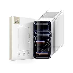 Tech-Protect Karkaistu lasinen näytönsuoja iPhone 16 Pro/17/17 Pro (10-pack)