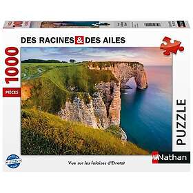 Nathan View of Etretat Cliffs The Roots and the Wings 1000 Pieces