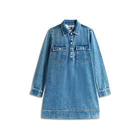 Tommy Jeans Tjw Pullover Denim Kjole