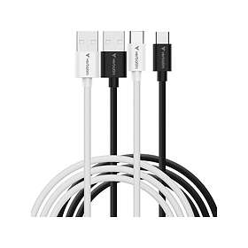 Verbatim 32393 USB-A-USB-C 2-Pack 1 m