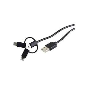 S-Conn 14-15035 USB-A til USB-A USB 2.0 2 m