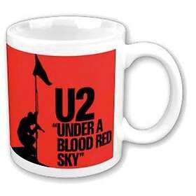 U2 Brands Under A Blood Red Sky Mug