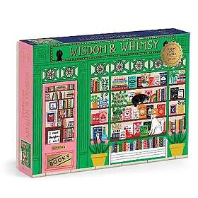 Galison Wisdom & Whimsy Bookshop 1000 Pieces