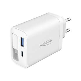 Ansmann 1001-0186 USB-C Kabel Veggadapter 30W