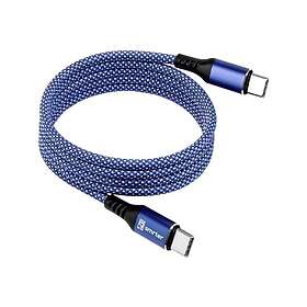 Smrter MAGNETO_C2C_BL_R USB-C till USB-C 1m