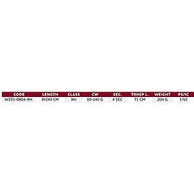 Westin W2 Powerstrike T Cast 2.40m / 60-140g