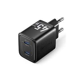Vention FEFB0-EU Väggladdare Dubbel USB-C 45W