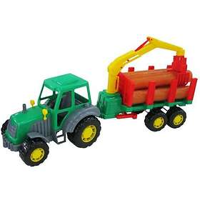 Polesie Tractor With Trailer And Net 35370