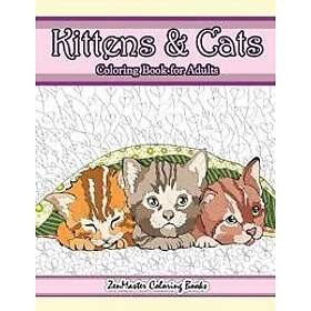 Kittens and Cats Coloring Book For Adults