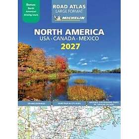 USA Canada Mexico 2027 Atlas (Large Format A3-Paperback)
