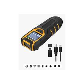 Inateck BCST-47 Musta Pen-skanneri 1D 2D QR Kood Bluetooth Käsettävä