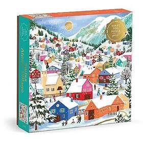 Galison Swiss Alpine Village 500 Pieces