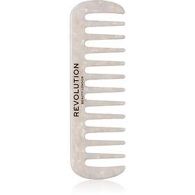 Revolution Haircare Natural Curl Wide Tooth Comb White