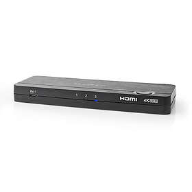 Nedis VCON6430AT HDMI Konverter USB-C Hun 2x HDMI Input 4x USB A Hun 1x HDMI Out