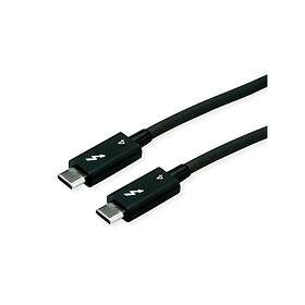 Roline 11.02.9043 USB-C vers USB-C USB 3.2 Gen 1 (3.1 Gen 1) 40 Gbit/S 0.5 m