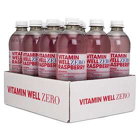 Vitamin Well Zero Raspberry 330ml 12 pack