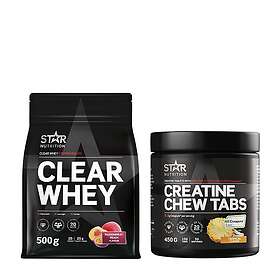 Star Nutrition Clear Whey + Creatine Chew Tabs 0.5kg