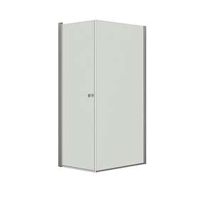 Dansani Match A+D Dusjhjørne Kombi Sateng Klart Glass 80x50cm AD8151-01KL