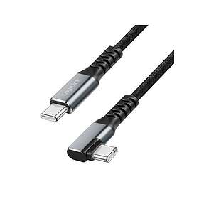 LogiLink CU0270 USB-C til USB-C USB 3.2 0.5 m vinklet