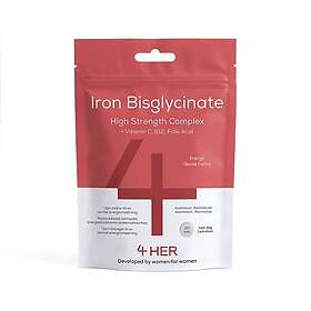 4Him & Her Iron Bisglycinate 14mg 120 tabletter