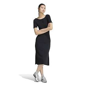 Adidas Kit Small Logo Rib Midi Klänning