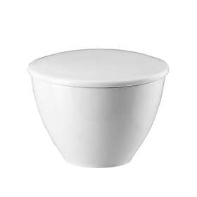 Rosenthal Mesh Relief Sukkerbolle Hvit