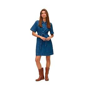 Vero Moda Louise Kort Ärm Kort Klänning