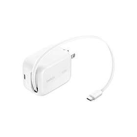 Belkin UltraCharge retraktil GaN USB-C 45W