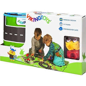 Viking Toys Viking City Mat Ajoneuvoilla