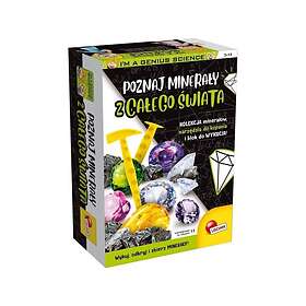 Lisciani Group Im A Genius Discover Minerals From Around The World Vetenskapligt Set 304-PL10020