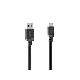 Hama 00201803 USB-A til Micro-USB B USB 2.0 0.48 Gbit/S 1 m