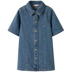 name it Nkfgianna 2/4 Denim Mekko