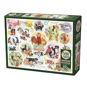 Cobble Hill Dog Thoughts 1000 Pieces