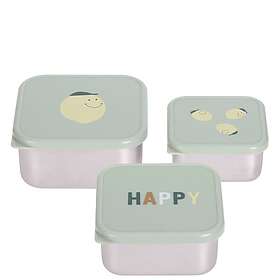 Lässig Happy Fruits 3-osaisen sarja ruostumaton teräs ruokakanssi 4066239152572