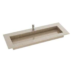 Dansani Inzo Angular Måltilpasset Servant Silestone Coral Clay 120-139cm 3388124