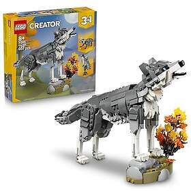 LEGO Creator 31393 Forest Animals Grå Ulv