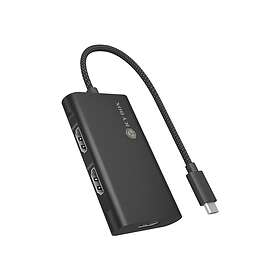 RaidSonic IB-AD1030-C Icy Box Adaptateur USB-C vers HDMI Support 8K60Hz Vitesse 