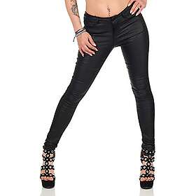 Vero Moda Vmseven Nw Ss Smooth Coated Jeans (Dame)