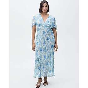 Mango Belinda Mönstrad Maxi Klänning