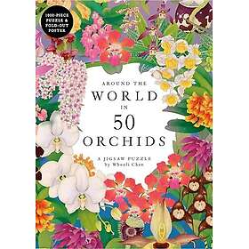 Orion Publishing Group Around The World In 50 Orchids 1000 Pieces