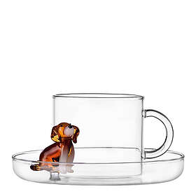 Ichendorf Milano Dogs Teacup With Bowl 30cl