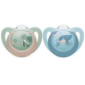 Nuk First Choice Silikon Sugare 6-18m (Turtle/Whale)