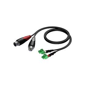 Audac 2 X XLR (3-Pin) Kabel 1.5m CLA835/1.5