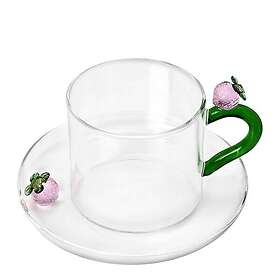 Ichendorf Milano Fruits & flowers Teacup and Saucer 30cl