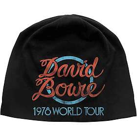 David Bowie World Tour Logo Beanie